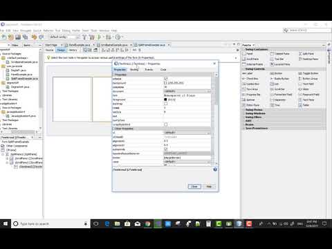 How To Use Splitpane In Swing Tutorial Part 11 Java Code