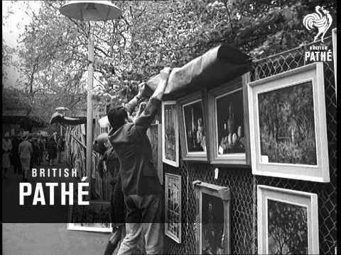 30 Second News - Art Shows In London (1966)