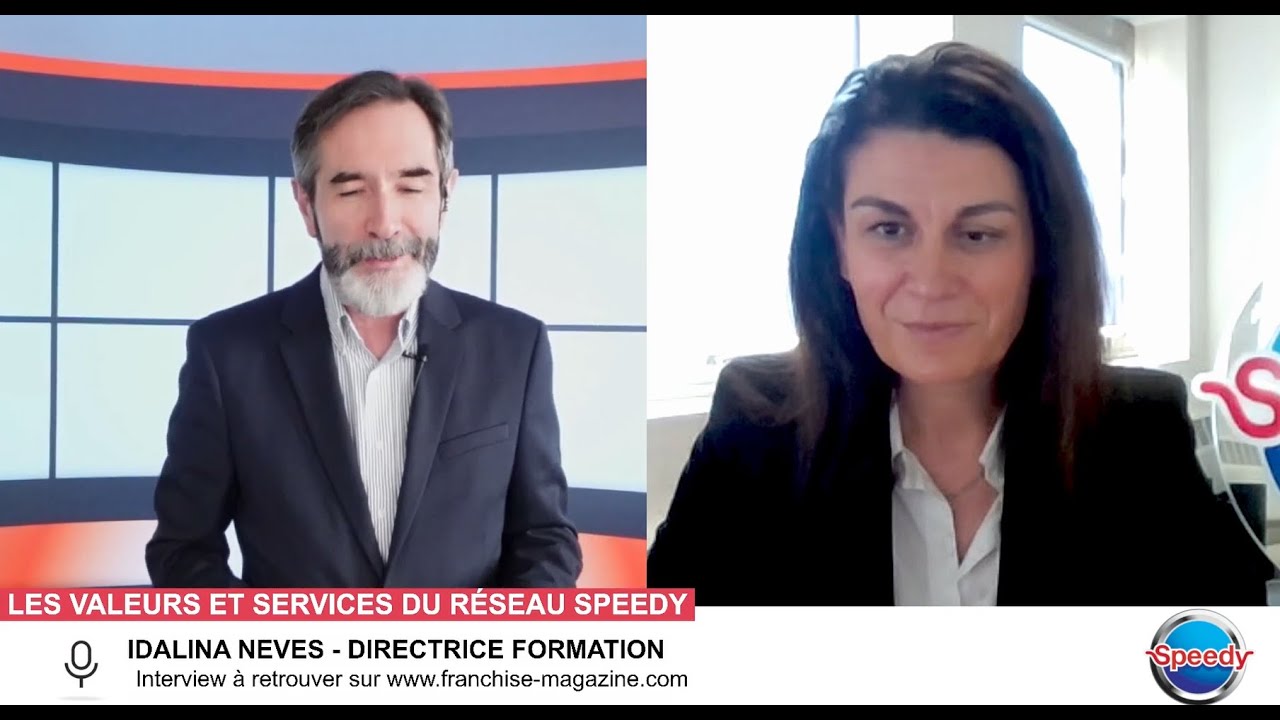 « L’interview vidéo des franchiseurs » Idalina Neves, Speedy nous présente les valeurs et services