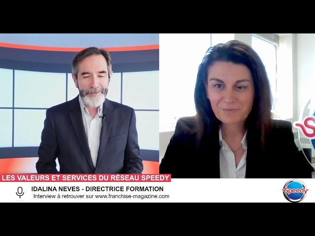 Interview d’Idalina Neves, Directrice formation du réseau Speedy