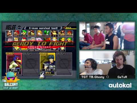 Melee @ the Balcony 93 - Winners Quarters ft. Cesar (Marth) VS PEPIS|Yung! (Falco)