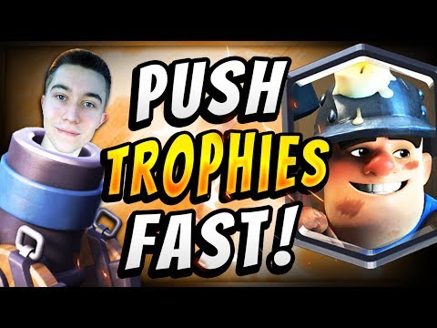 DESTROYING LEVEL 13's w/ BEST F2P MORTAR DECK! — Clash Royale