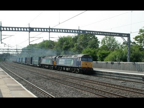DRS Double. (57007+57011 on 4M44 @ Tamworth)