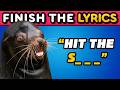 Finish The Lyrics New Tiktok Rap Songs Of 2026 Guess The Lyrics Quiz 2026