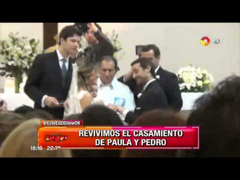 Recuerdan el Casamiento de Pedro y Paula en #EEES