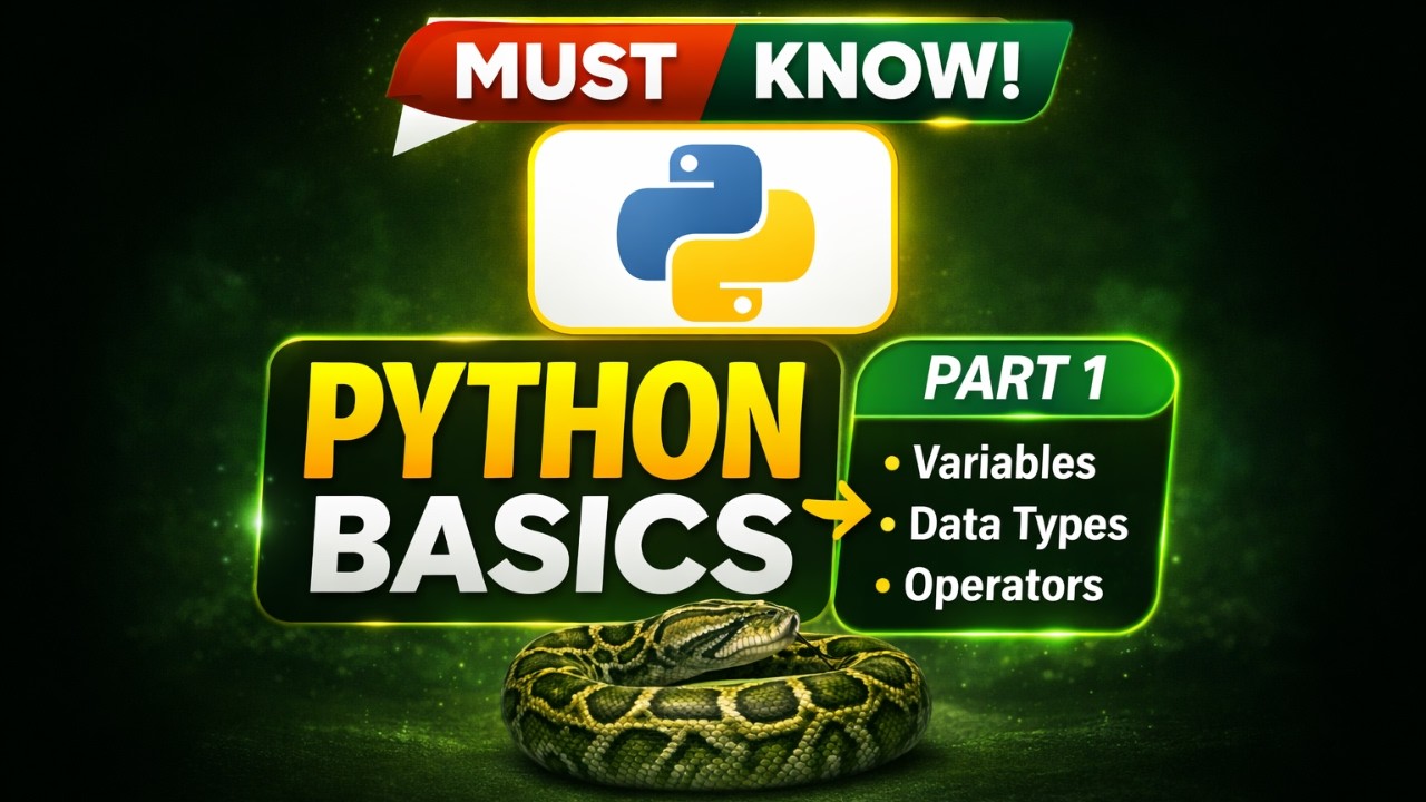 Python for Data Analysis: The Ultimate Beginner’s Guide | Part 1 (2026)
