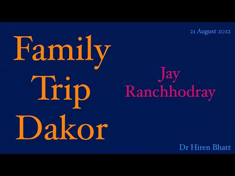 Dakor temple Trip #drhiren
