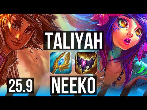 TALIYAH vs NEEKO (MID) | NA Challenger | 25.9