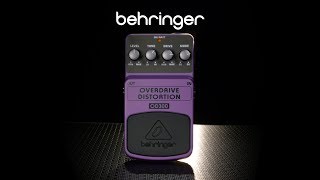 Video thumbnail for Behringer OD300 Overdrive/Distortion Pedal | Gear4music demo by Gear4music Guitars