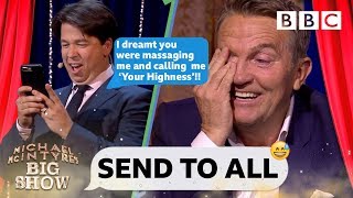 Bradley Walsh DESTROYED 😱 by Michael McIntyre’s nightmare text - Send To All