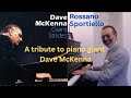 # 95 Rossano Sportiello, piano solo. A tribute to piano giant Dave McKenna