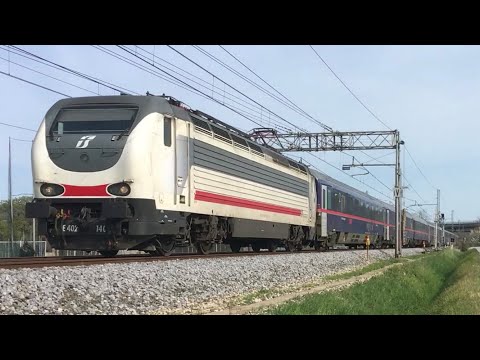 IL TRASFERIMENTO DEL NIGHTJET DI ÖBB DA ROMA TERMINI A BOLOGNA CENTRALE VIA ADRIATICA!