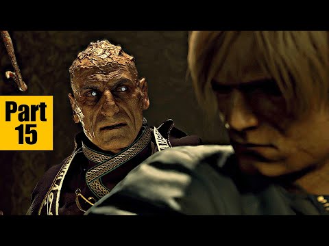 RESIDENT EVIL 4 REMAKE Gameplay Walkthrough Part 15 (FULL GAME)-No Commentary