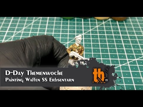 Painting Tutorial Waffen SS Erbsentarn