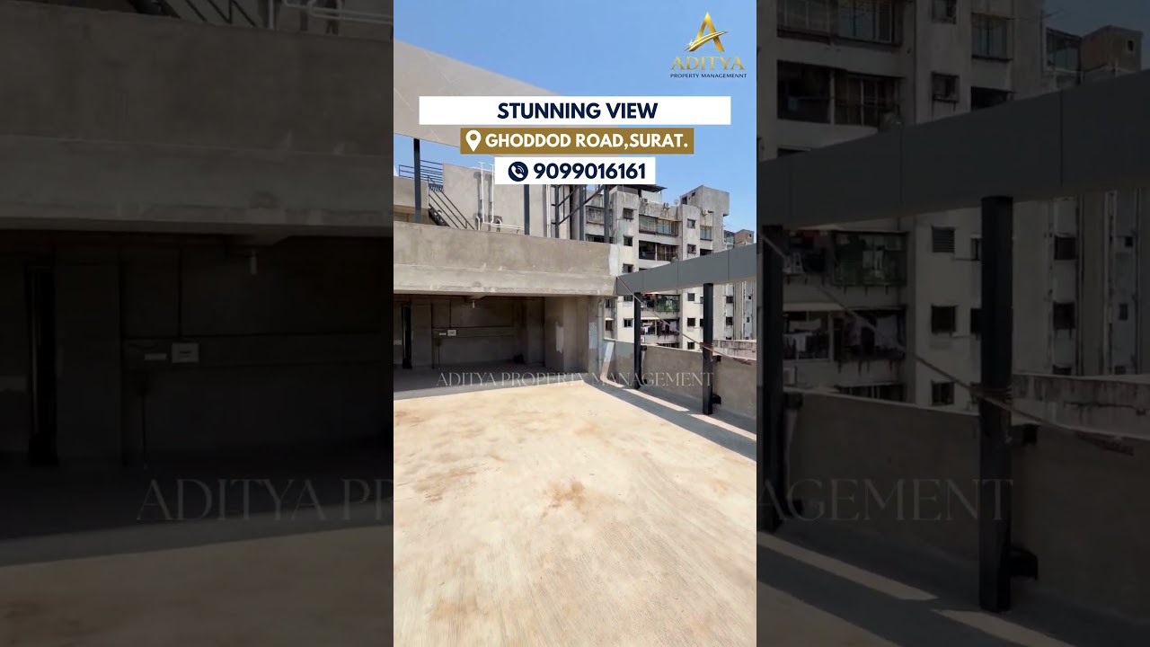 Terrace Space for Rent in Surat | Ideal for Cafe & Restaurant in Ghoddod Road, Surat — photo 1 of 14