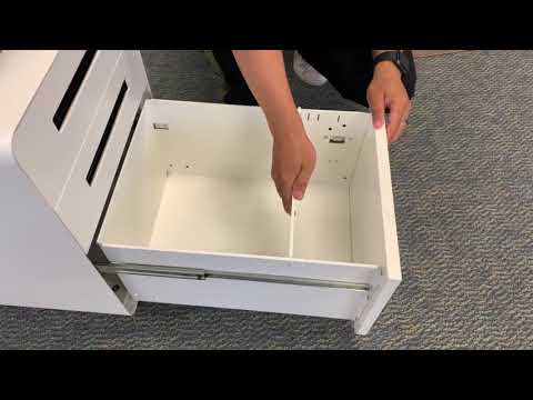 Steel Pedestal File Cabinet how to adjust letter file to legal file