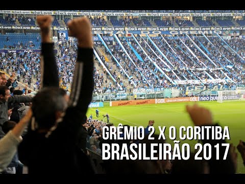 "Seguimos em busca da liderança - Grêmio 2 x 0 Coritiba" Barra: Geral do Grêmio • Club: Grêmio