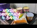 Aiskrim Homemade 4 Bahan Jer Aiskrim Aiskrimmalaysia Resepi Dessert Fyp
