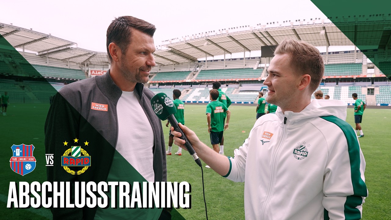 Abschlusstraining in Tallinn – Markus Katzer im Talk