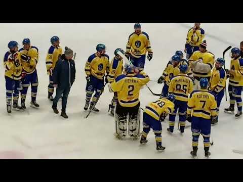 děkovačka HC Lev Benešov-vlašim