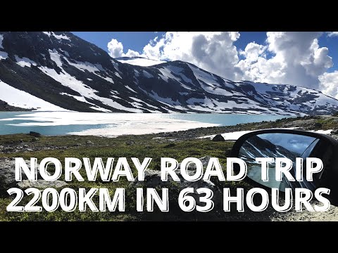 NORWAY ROAD TRIP 2200KM IN 63 HOURS (4K DRONE)