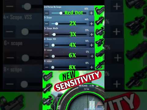Bgmi Sensitivity settings | pubg sensitivity settings 2026 | #shorts #bgmi  @thumbgodbgmi #pubg
