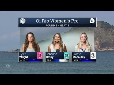 2016 Oi Rio Women's Pro: Round Three, Heat 3 Video