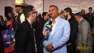 Russell Peters on The 2017 JUNO Awards Red Carpet