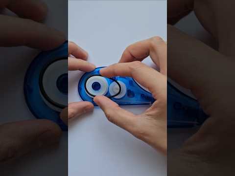 Look inside a correction tape (Tipp-Ex) #shorts