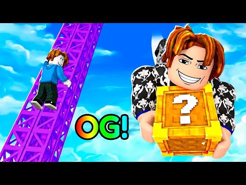 QUEM ESCALAR MAIS ALTO COM A LUCKY BLOCK GANHA O BRAINROT SUPER SECRETO NO ROBLOX