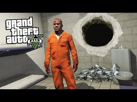 PRISON BREAK & ESCAPE!! (GTA 5 Mods) Video