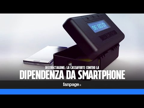 Distractagone, la cassaforte contro la dipendenza da smartphone