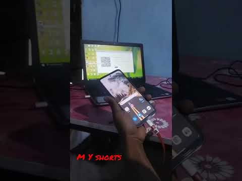 How to Connect pc with mobile moto edge 20fusion #shorts #motomobile  #kachabadam