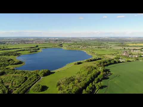 DJI Mavic Air over water Ryhill May 2018