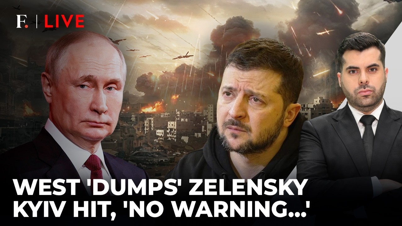 Russia Missile Barrage 'Hits' 600,000, Ukraine 'Blames' It On No Intel From West | Firstpost Live
