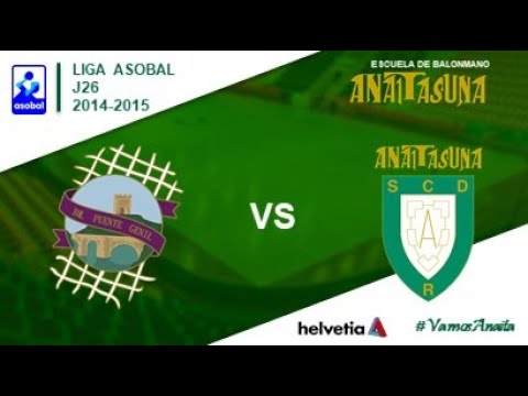 ASOBAL - LIGA - J26 - Puente Genil vs Helvetia Anaitasuna (2014-2015)