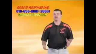 preview picture of video 'Roofing Contractors Michigan | (810) 653-7663 | Goods Roofing'