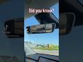 Did you know this about your rear view mirror? #tesla #teslamodely