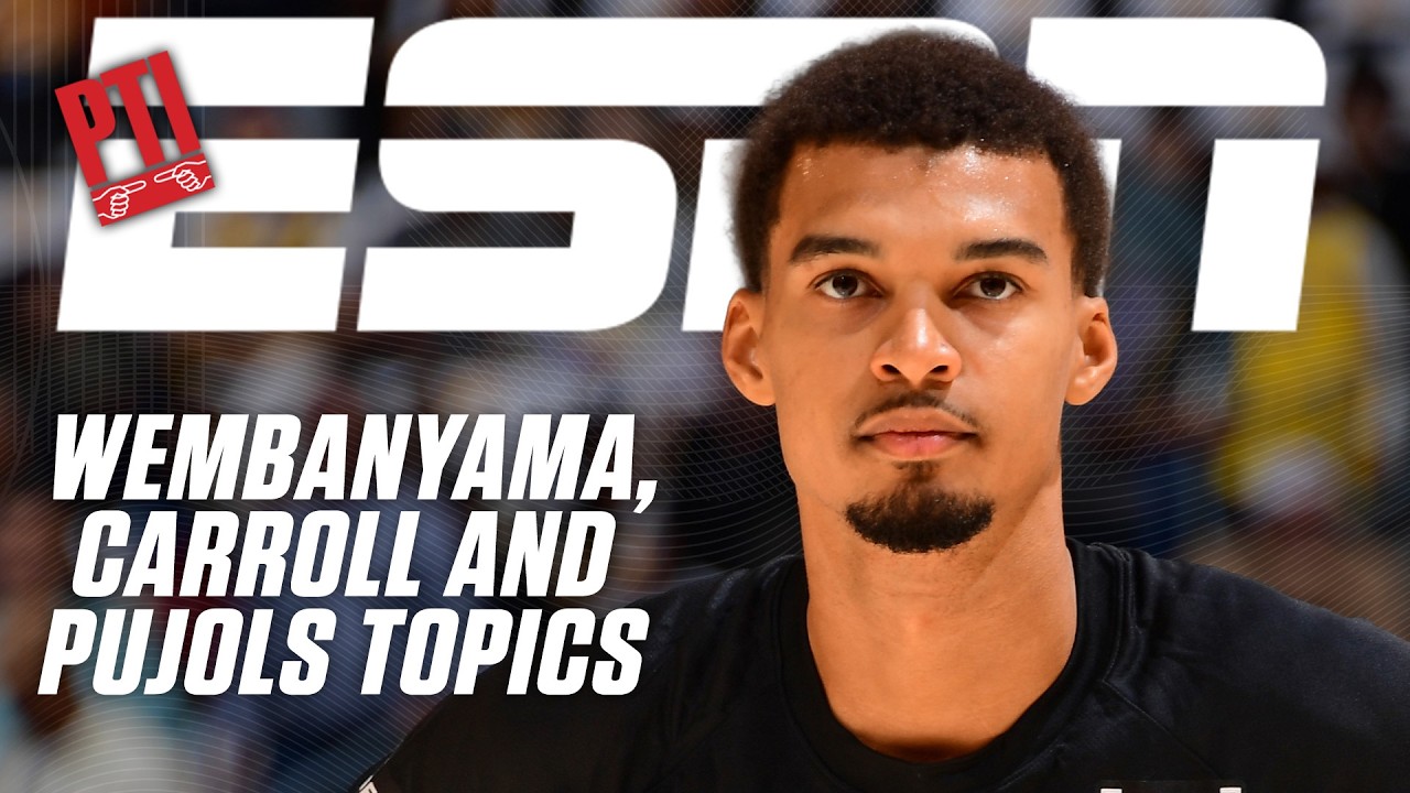 Victor Wembanyama STRUGGLING 🏀 Pete Carroll & Raiders WOES 🏈 Padres DON'T hire Albert Pujols ⚾ | PTI