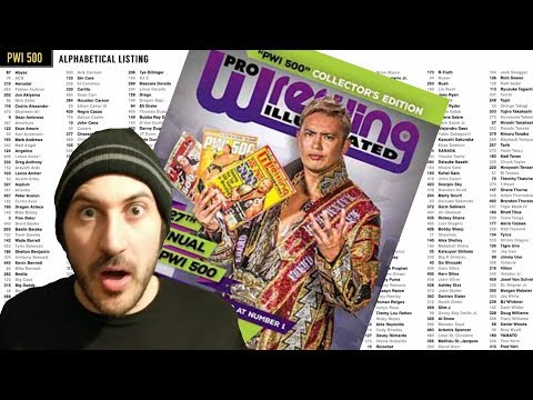 Top 10 BEST Male Wrestlers Revealed!!! PWI 500 2017 - My Thoughts
