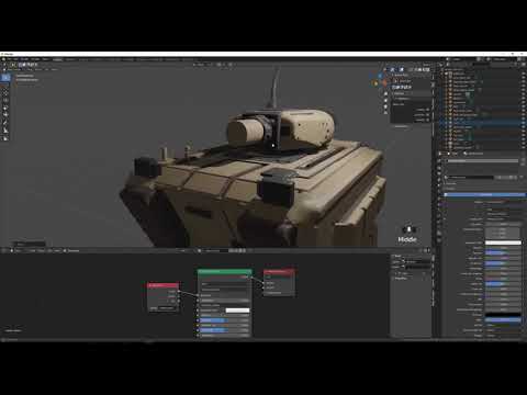 5. Sculpting a Mini Battle Tank,  Blender Import and tips!