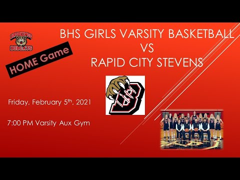 Brookings Bobcats Varsity Girls Basketball vs Rapid City Stevens (GBB) 2.5.21