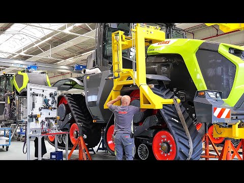 How a CLAAS XERION 12 Tractor is Made | Inside the German Mega Factory