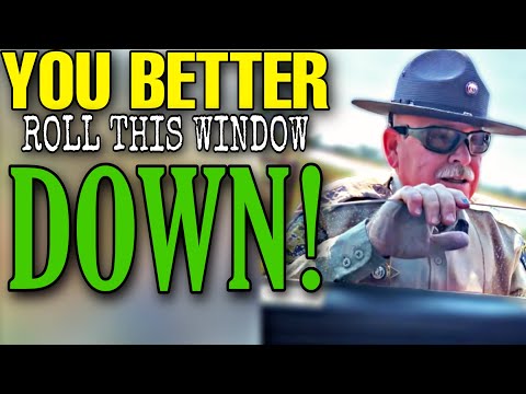 Roll Your Window ALL THE WAY DOWN!