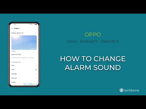 How to Change Alarm sound - Oppo [Android 11 - ColorOS 11]