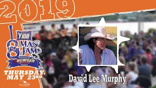 2019 8 Man Jam Artist David Lee Murphy