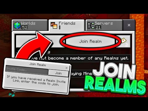FryBry - How To Join Minecraft Realms (1.16+) - Minecraft Pocket Edition (PE, Windows 10, Xbox, PS4, Switch)