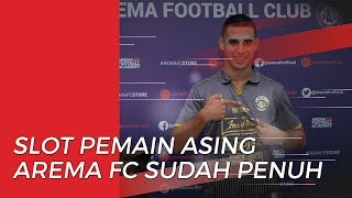 Slot Pemain Asing Arema FC Penuh seusai Datangnya Jonathan Bauman, Elias Alderete, & Matias Malvino