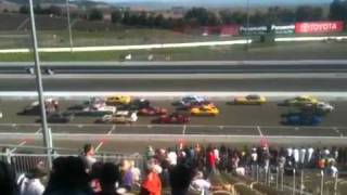 24 Hours of LeMons @ Infineon Raceway Starting line 10/22/11