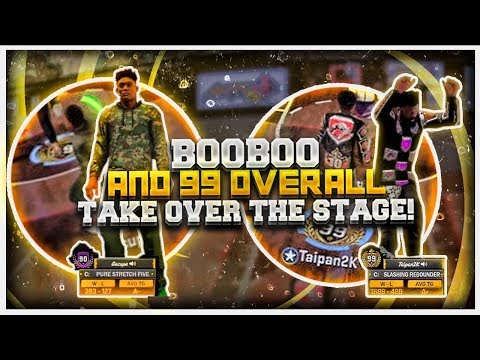 NBA 2K18 BooBoo & 99 Overall Takes The Over Stage ! 🔥